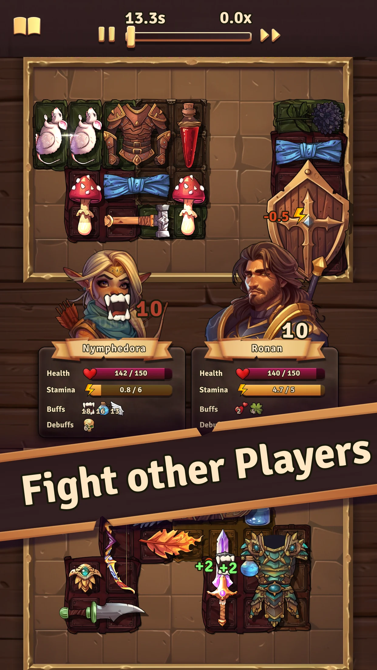 Backpack Brawl — Hero Battles screenshot